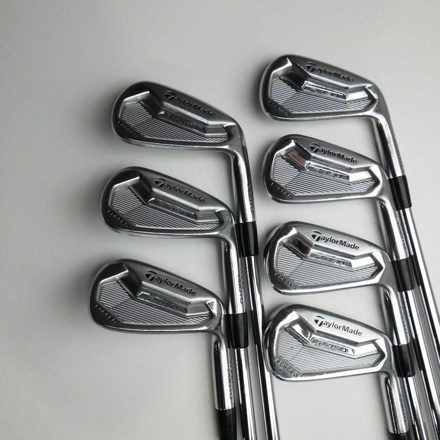 Used TaylorMade P750 Tour Proto Iron Set / 4 - PW / X-Stiff Flex