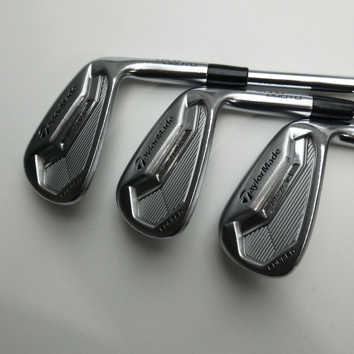 Used TaylorMade P750 Tour Proto Iron Set / 4 - PW / X-Stiff Flex