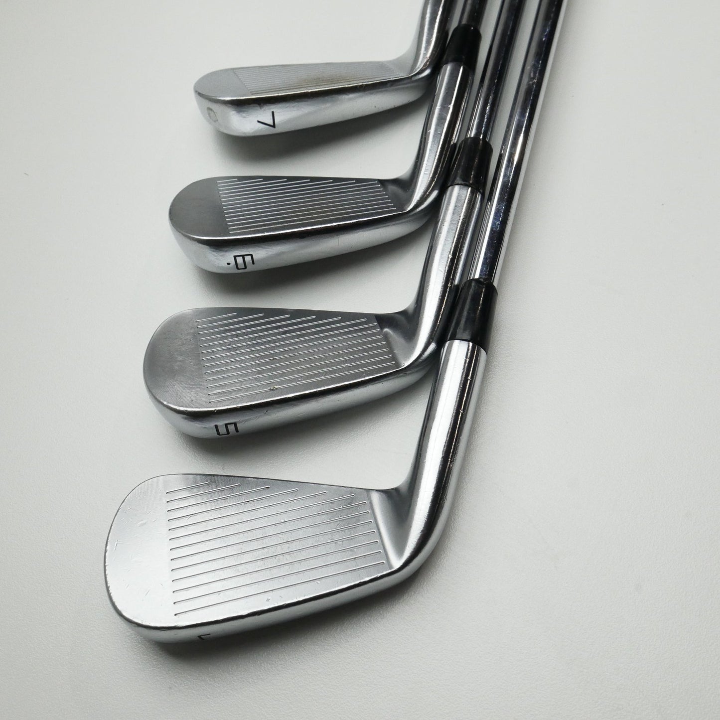 Used TaylorMade P750 Tour Proto Iron Set / 4 - PW / X-Stiff Flex