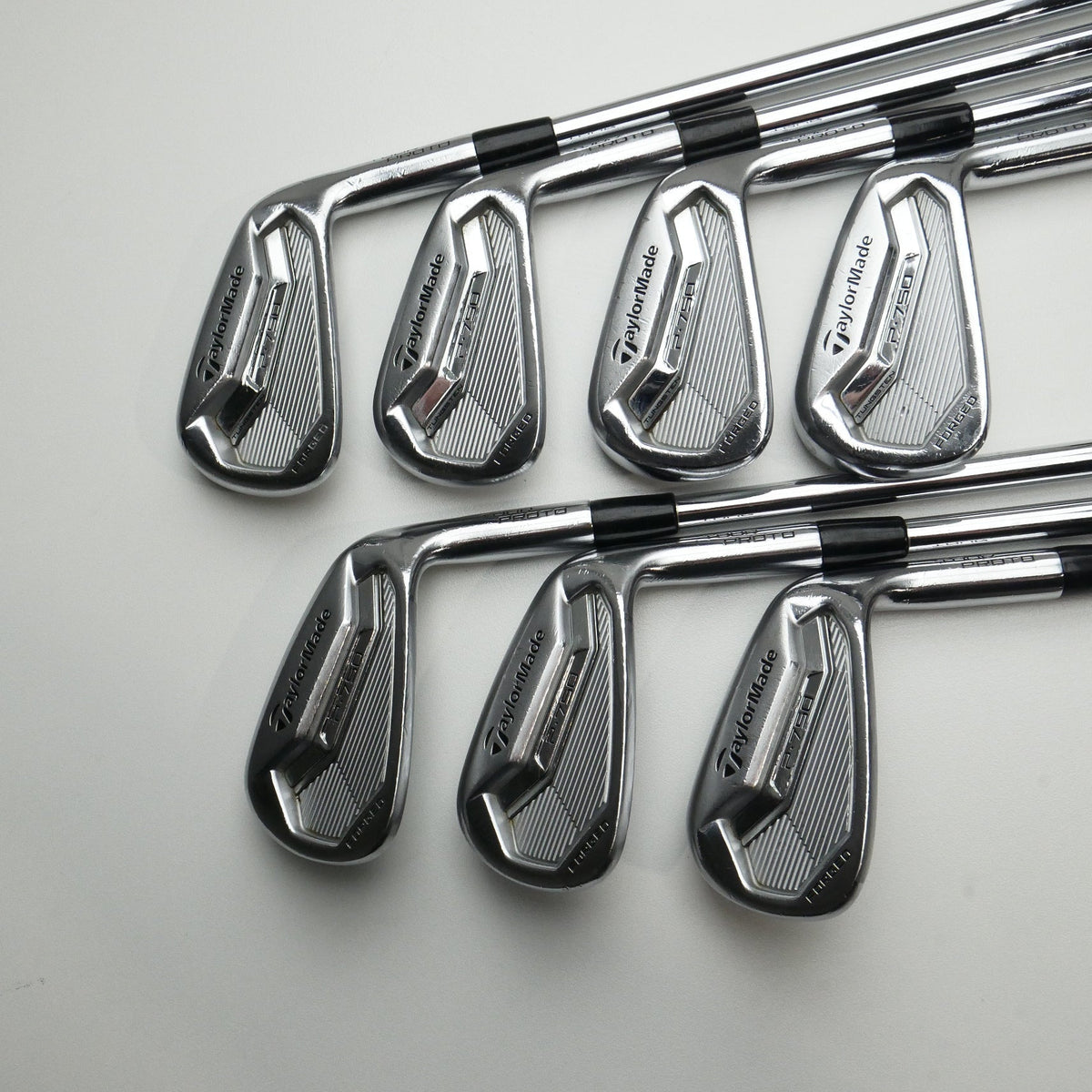 Used TaylorMade P750 Tour Proto Iron Set / 4 - PW / X-Stiff Flex