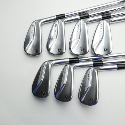 Used TaylorMade P770 2020 Iron Set / 4 - PW / Stiff Flex
