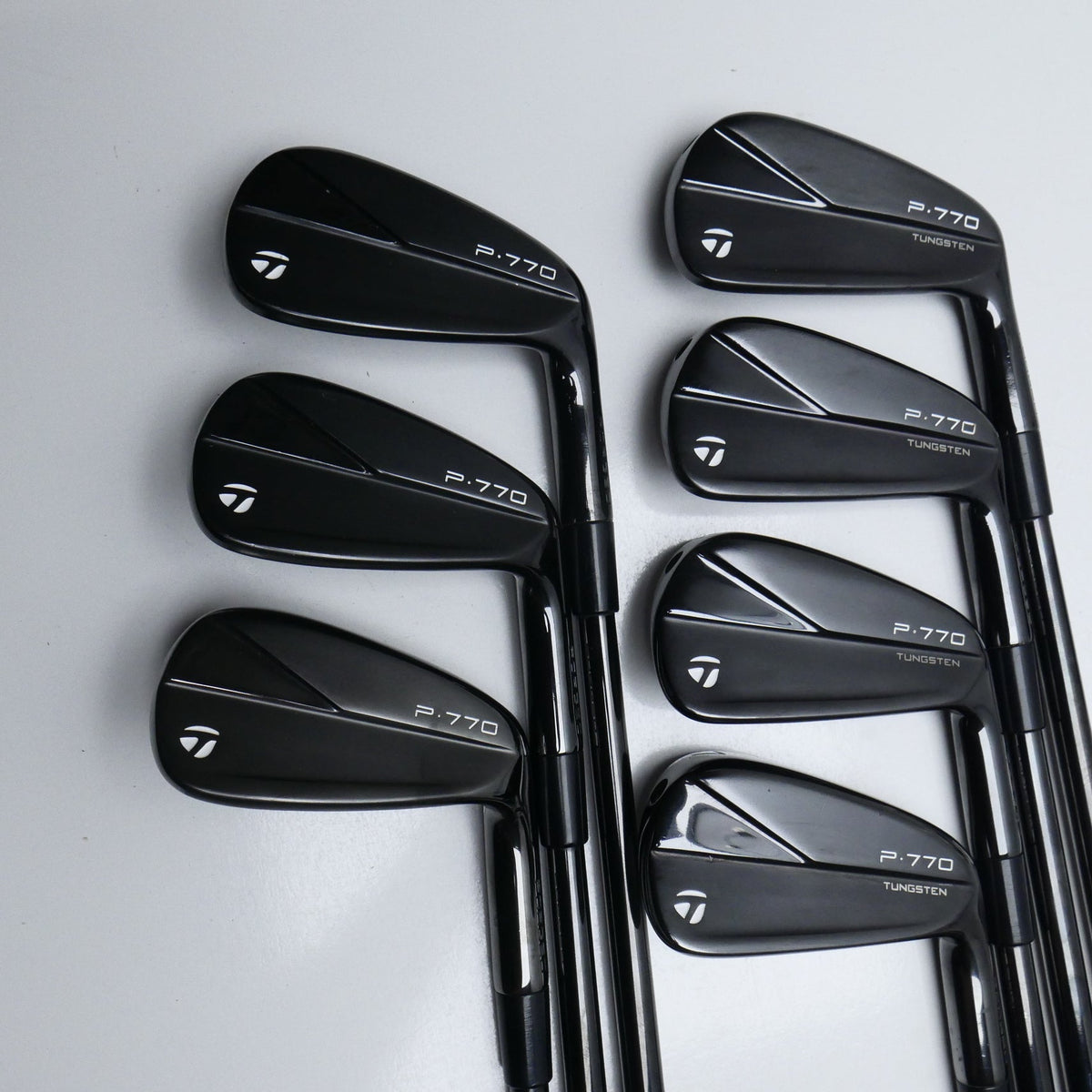Used TaylorMade P770 2023 Black Iron Set / 4 - PW / Stiff Flex