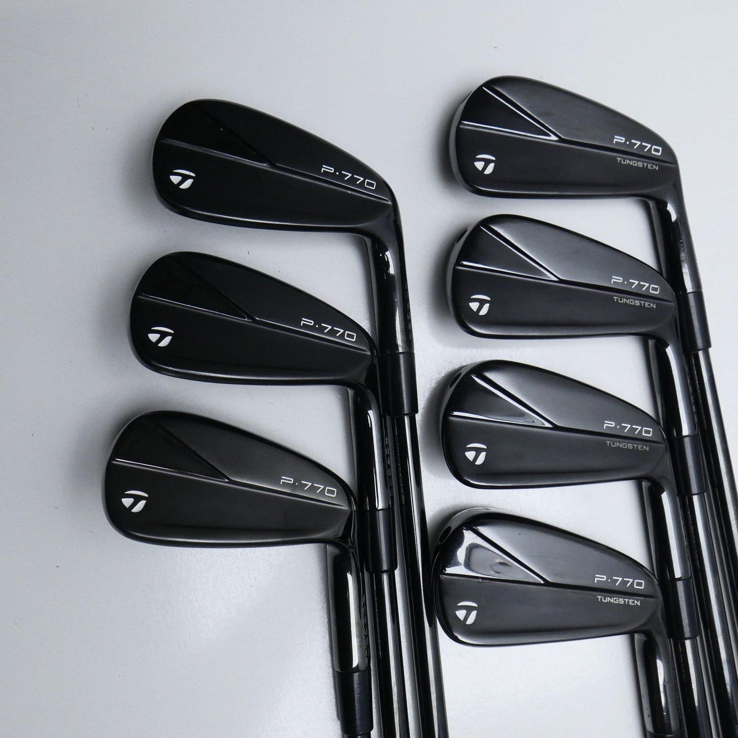 Used TaylorMade P770 2023 Black Iron Set / 4 - PW / Stiff Flex