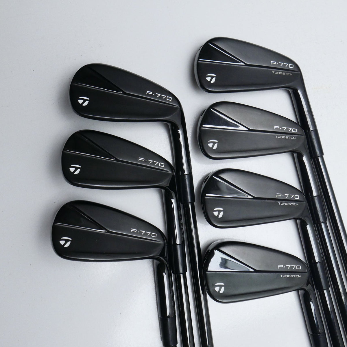 Used TaylorMade P770 2023 Black Iron Set / 4 - PW / Stiff Flex