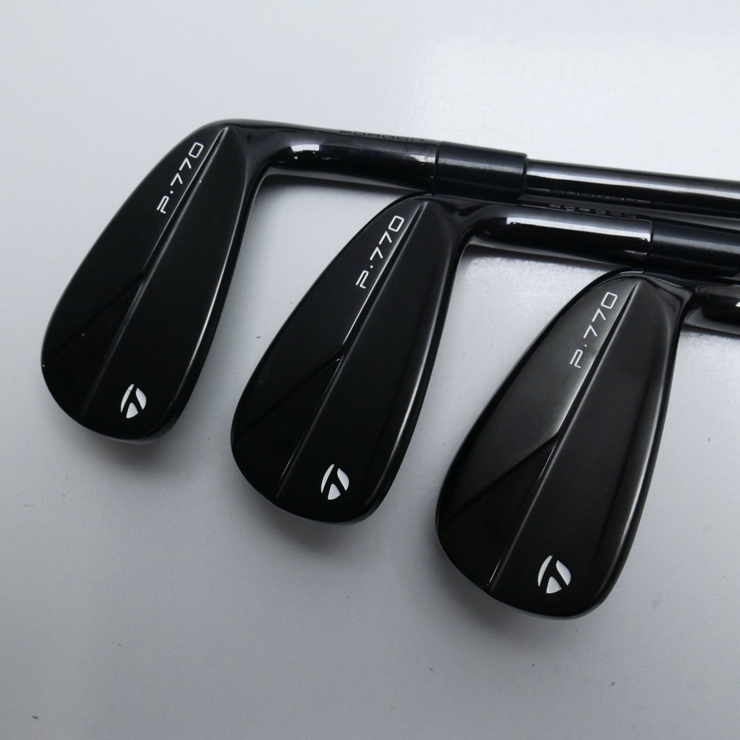 Used TaylorMade P770 2023 Black Iron Set / 4 - PW / Stiff Flex