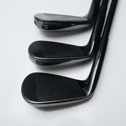 Used TaylorMade P770 2023 Black Iron Set / 4 - PW / Stiff Flex