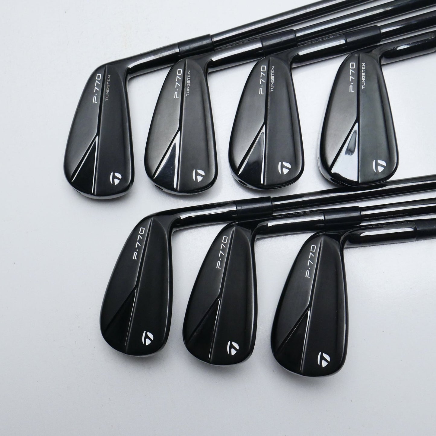 Used TaylorMade P770 2023 Black Iron Set / 4 - PW / Stiff Flex