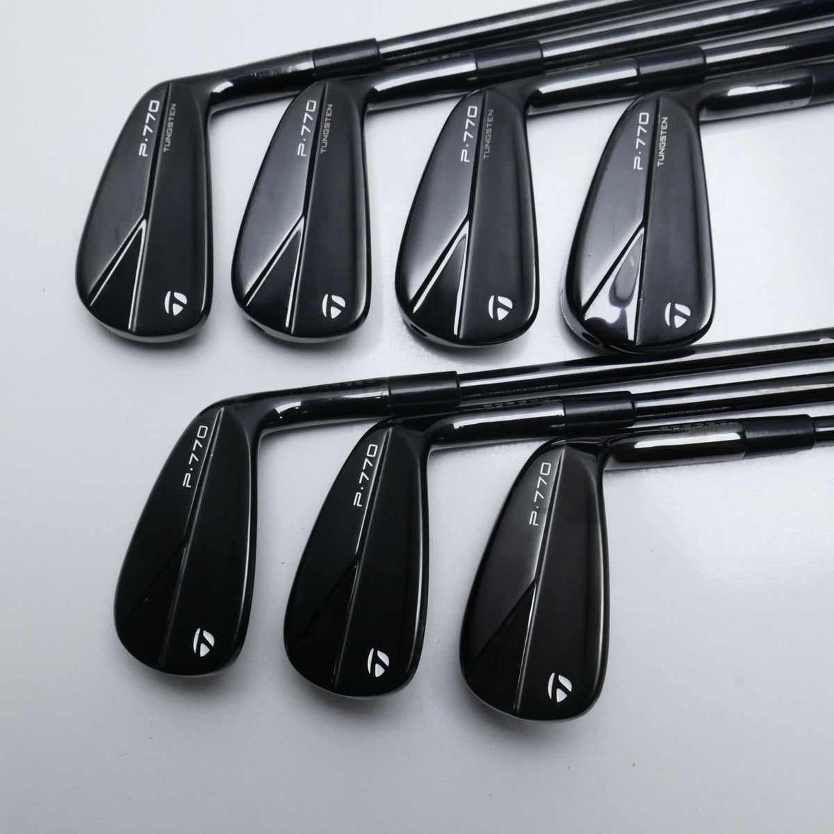Used TaylorMade P770 2023 Black Iron Set / 4 - PW / Stiff Flex
