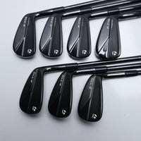 Used TaylorMade P770 2023 Black Iron Set / 4 - PW / Stiff Flex