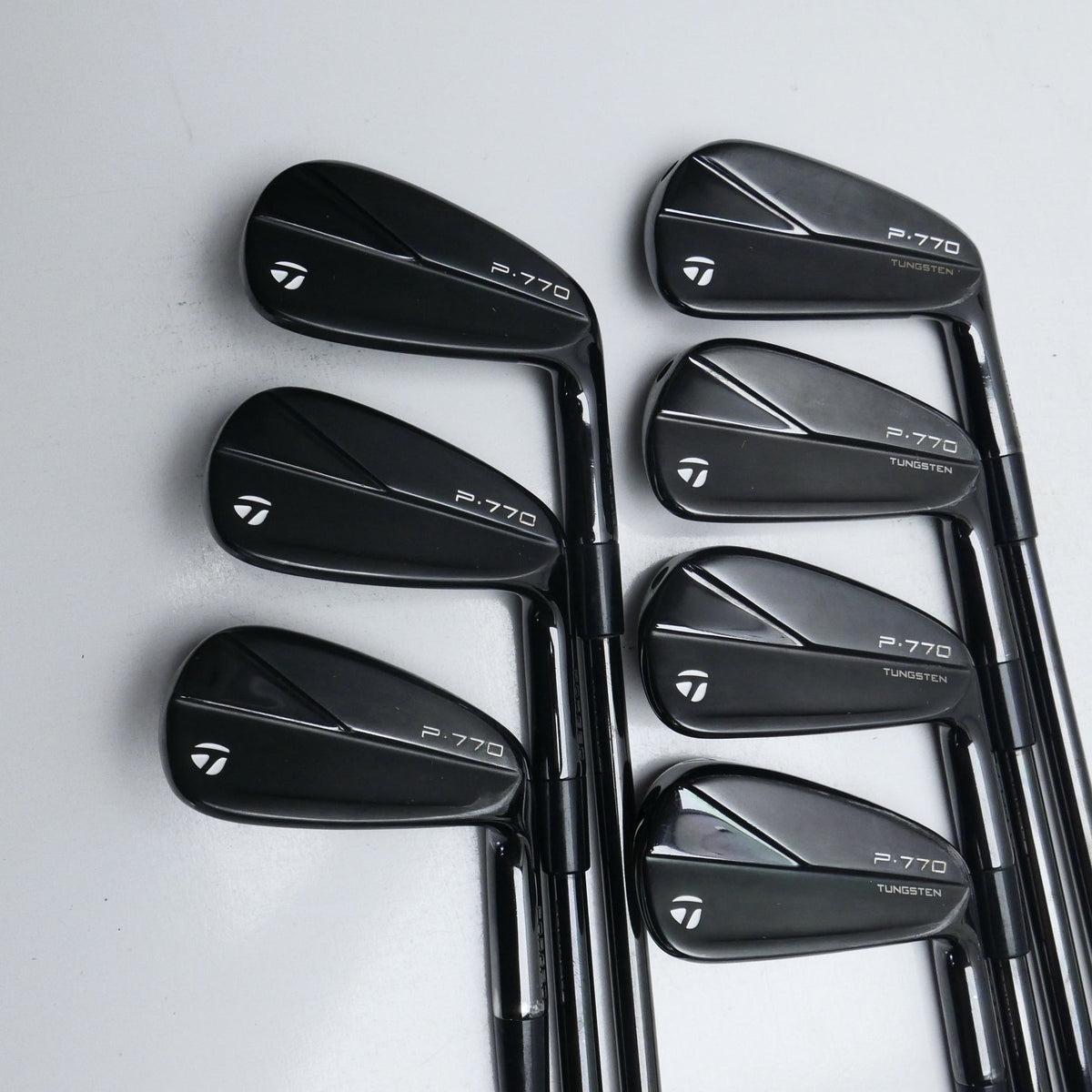 Used TaylorMade P770 2023 Black Iron Set / 4 - PW / X-Stiff Flex