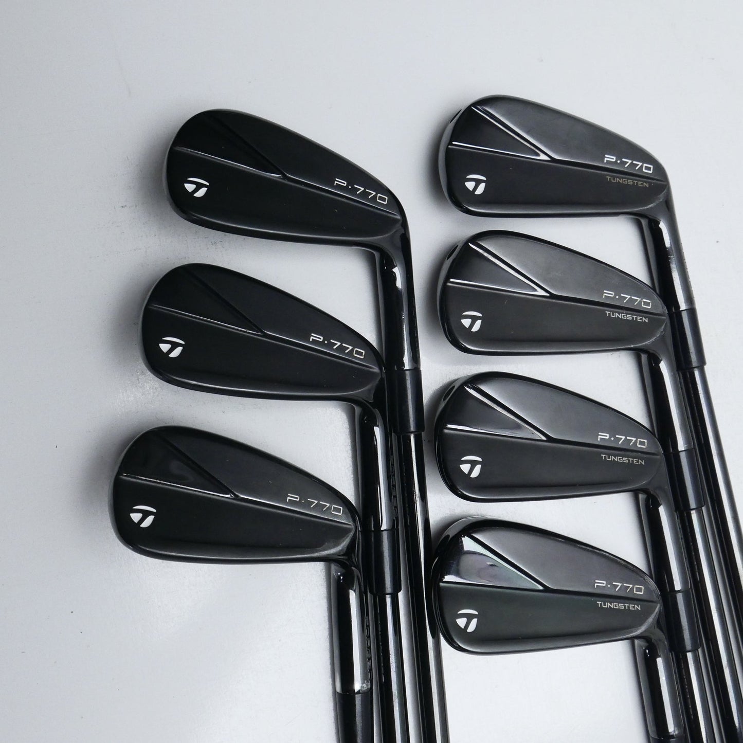 Used TaylorMade P770 2023 Black Iron Set / 4 - PW / X-Stiff Flex