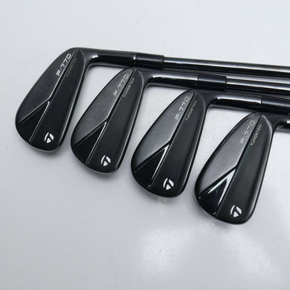 Used TaylorMade P770 2023 Black Iron Set / 4 - PW / X-Stiff Flex
