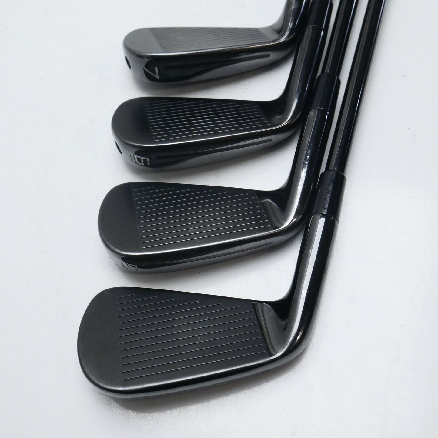 Used TaylorMade P770 2023 Black Iron Set / 4 - PW / X-Stiff Flex