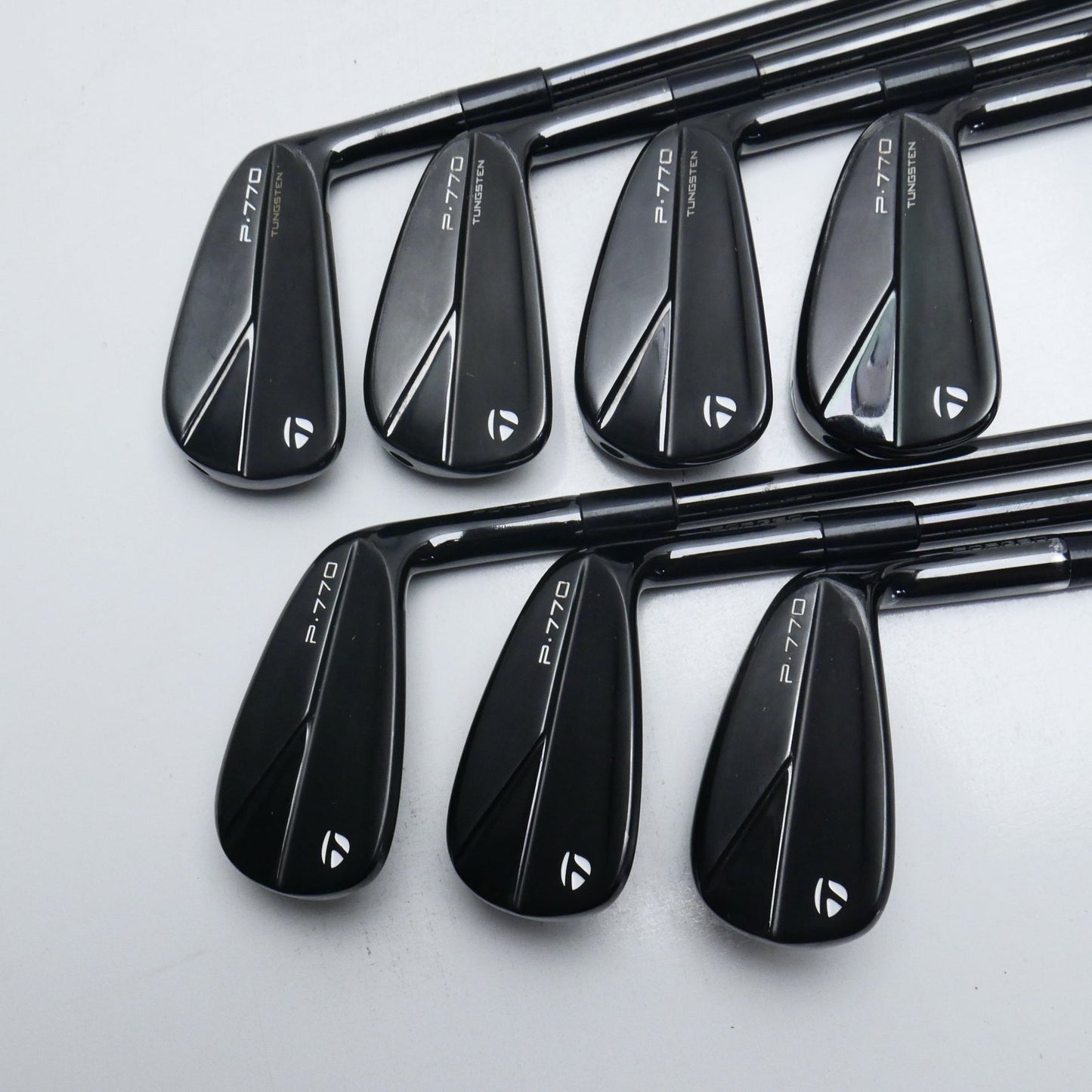 Used TaylorMade P770 2023 Black Iron Set / 4 - PW / X-Stiff Flex