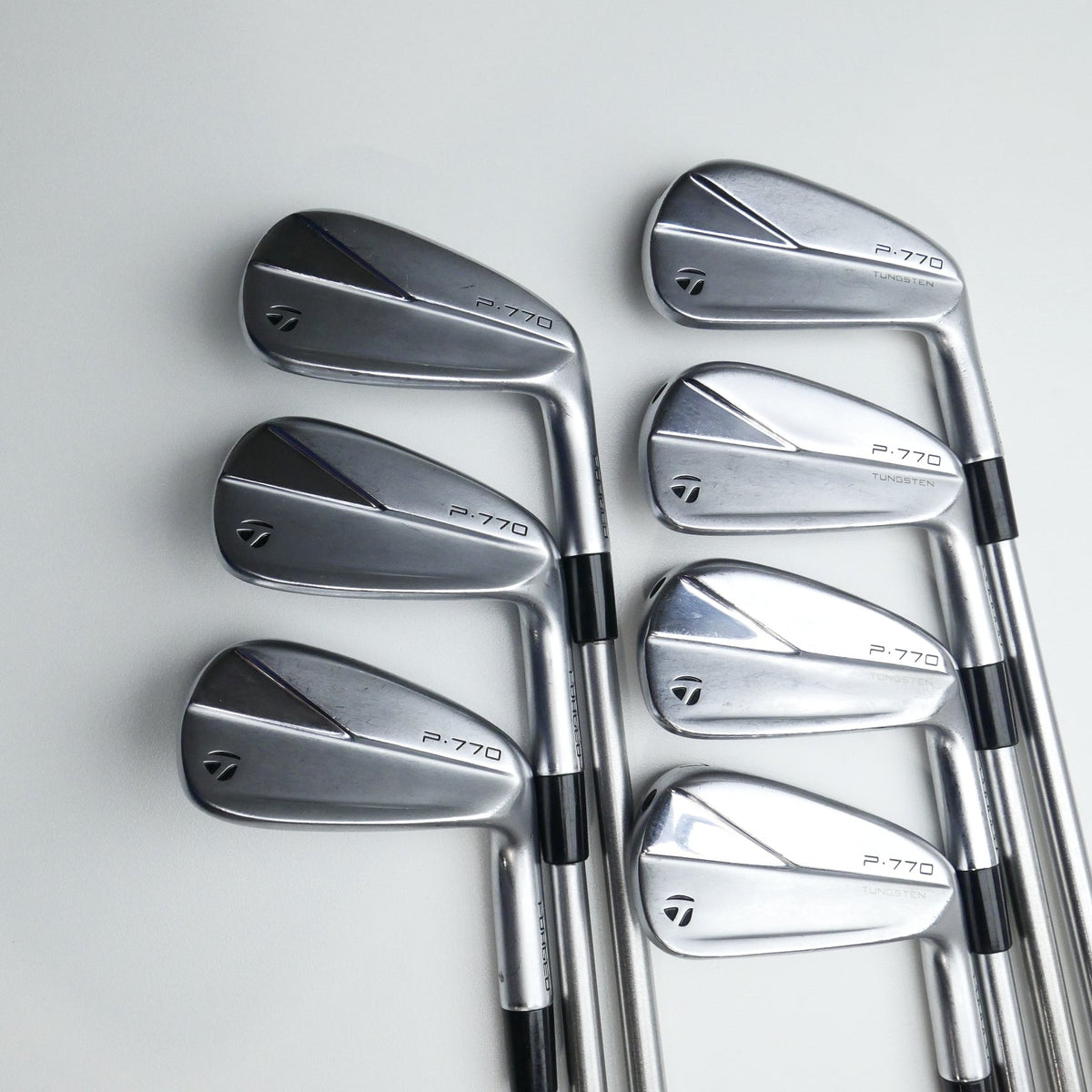 Used TaylorMade P770 2023 Iron Set / 4 - PW / X-Stiff Flex