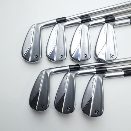 Used TaylorMade P770 2023 Iron Set / 4 - PW / X-Stiff Flex