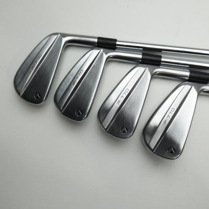 Used TaylorMade P770 2024 Iron Set / 4 - PW / Stiff Flex