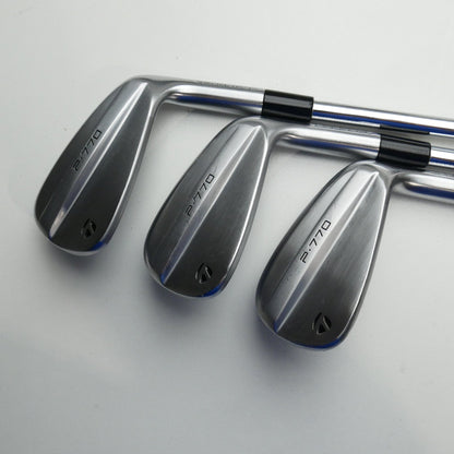 Used TaylorMade P770 2024 Iron Set / 5 - PW + AW / Regular Flex