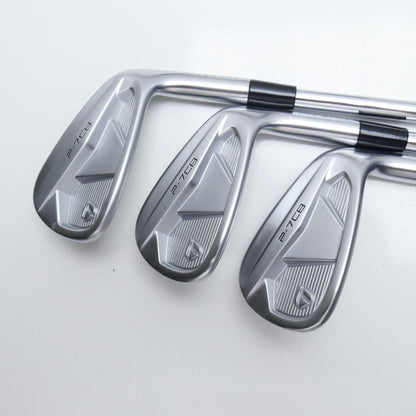 Used TaylorMade P770 & P7CB 2024 Iron Set / 4 - PW / Stiff Flex