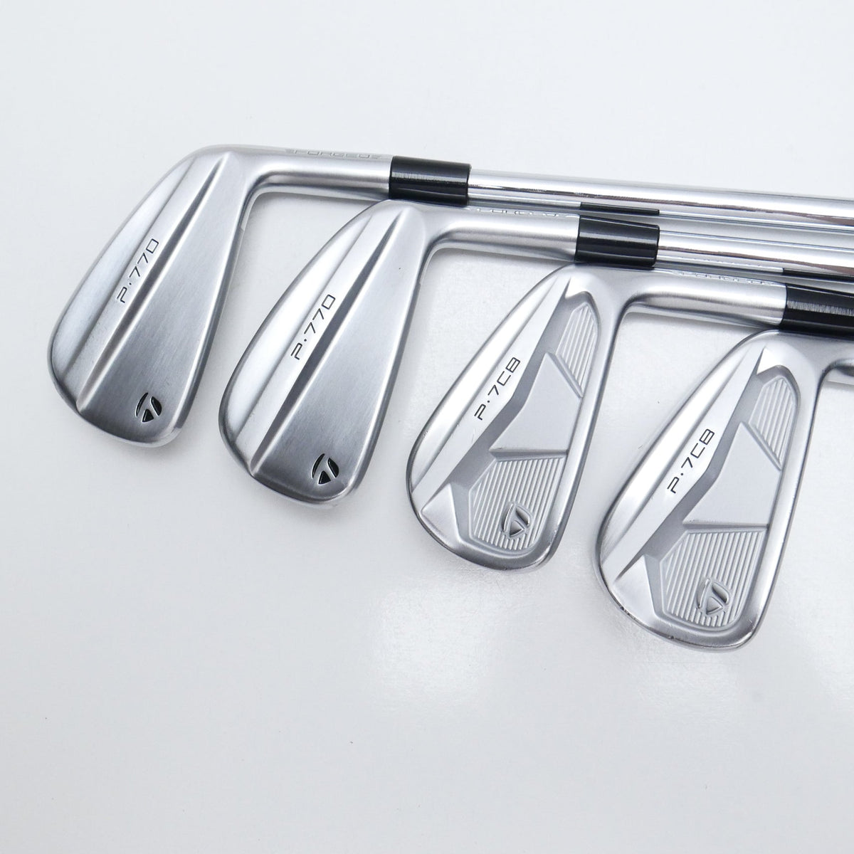 Used TaylorMade P770 & P7CB 2024 Iron Set / 4 - PW / Stiff Flex