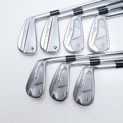 Used TaylorMade P770 & P7CB 2024 Iron Set / 4 - PW / Stiff Flex