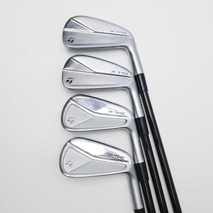 Used TaylorMade P770 & P7MC 2023 Combo Iron Set / 4 - PW / Stiff Flex