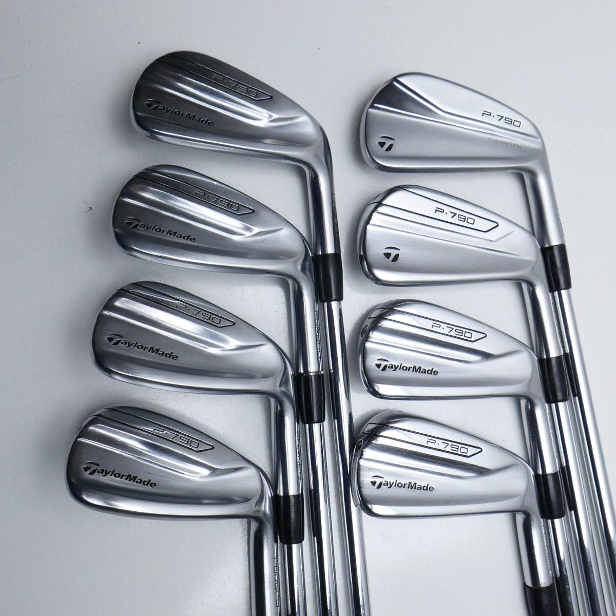 Used TaylorMade P790 '17 & '19 & '21 Combo Set / 4 - PW + AW / Regular Flex