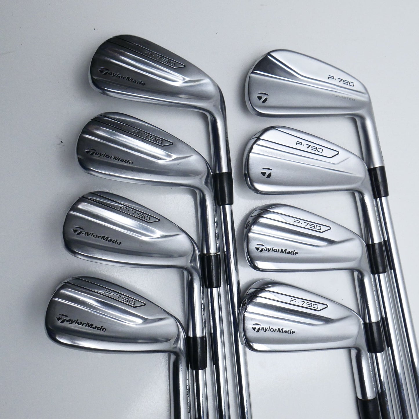 Used TaylorMade P790 '17 & '19 & '21 Combo Set / 4 - PW + AW / Regular Flex