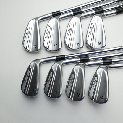 Used TaylorMade P790 2019 Iron Set / 4 - PW + AW / Stiff Flex