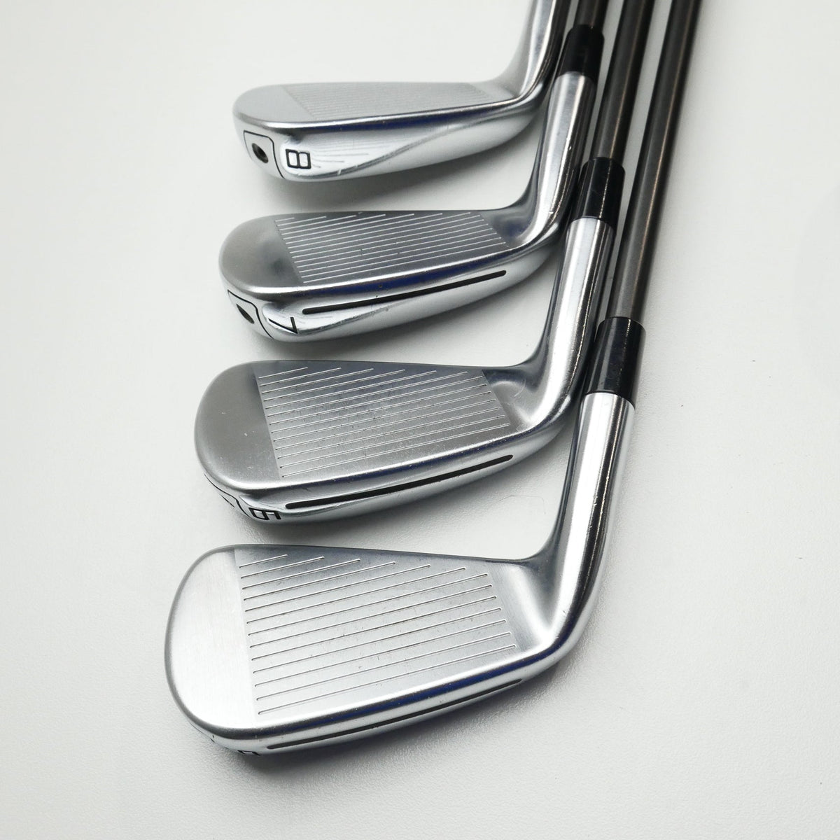 Used TaylorMade P790 2019 Iron Set / 5 - PW + AW / Stiff Flex