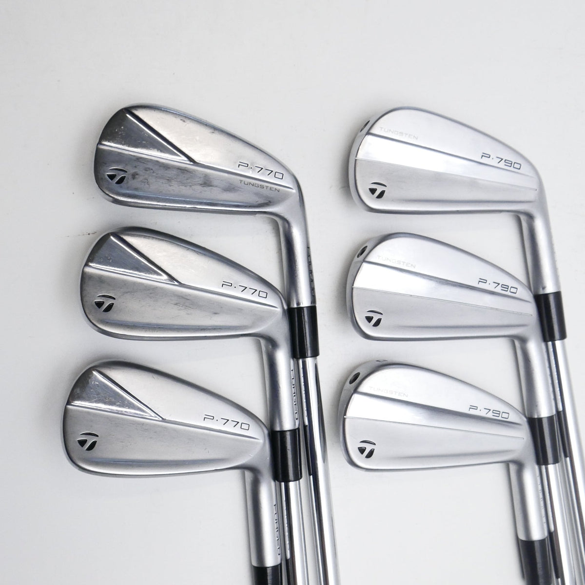 Used TaylorMade P790 2023 & P770 2023 Combo Iron Set / 4 - 9 IRON / Stiff Flex