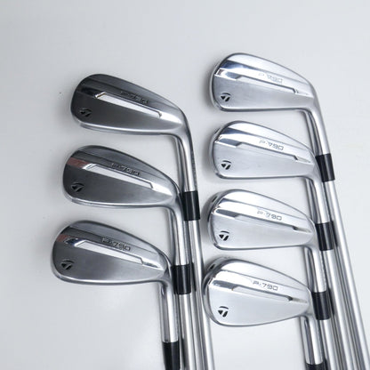 Used TaylorMade P790 2025 Iron Set / 5 - PW + AW / Stiff Flex
