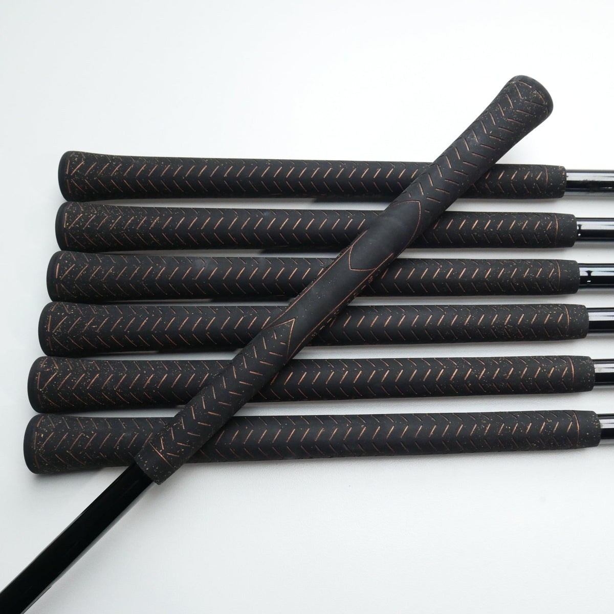 Used TaylorMade P790 Aged Copper Iron Set / 4 - PW / Stiff Flex