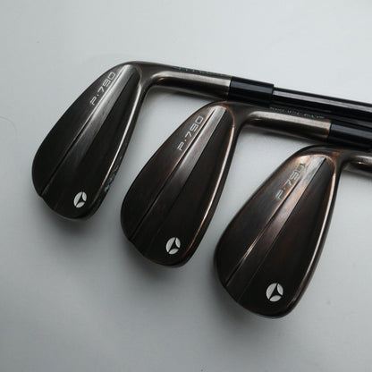 Used TaylorMade P790 Aged Copper Iron Set / 4 - PW / Stiff Flex
