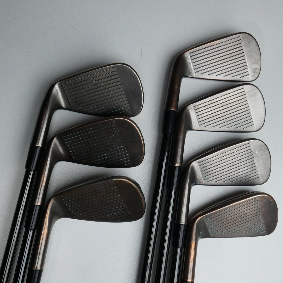 Used TaylorMade P790 Aged Copper Iron Set / 4 - PW / Stiff Flex