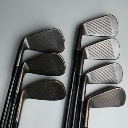Used TaylorMade P790 Aged Copper Iron Set / 4 - PW / Stiff Flex
