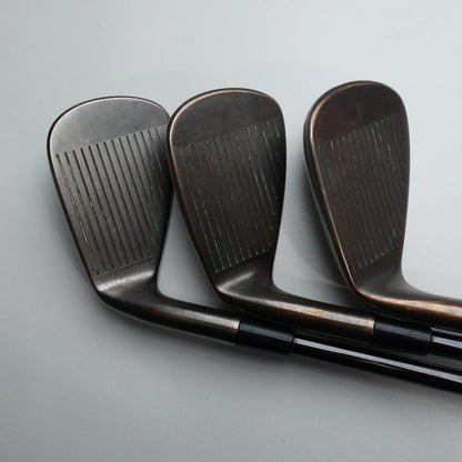 Used TaylorMade P790 Aged Copper Iron Set / 4 - PW / Stiff Flex