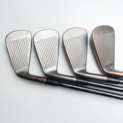 Used TaylorMade P790 Aged Copper Iron Set / 4 - PW / Stiff Flex
