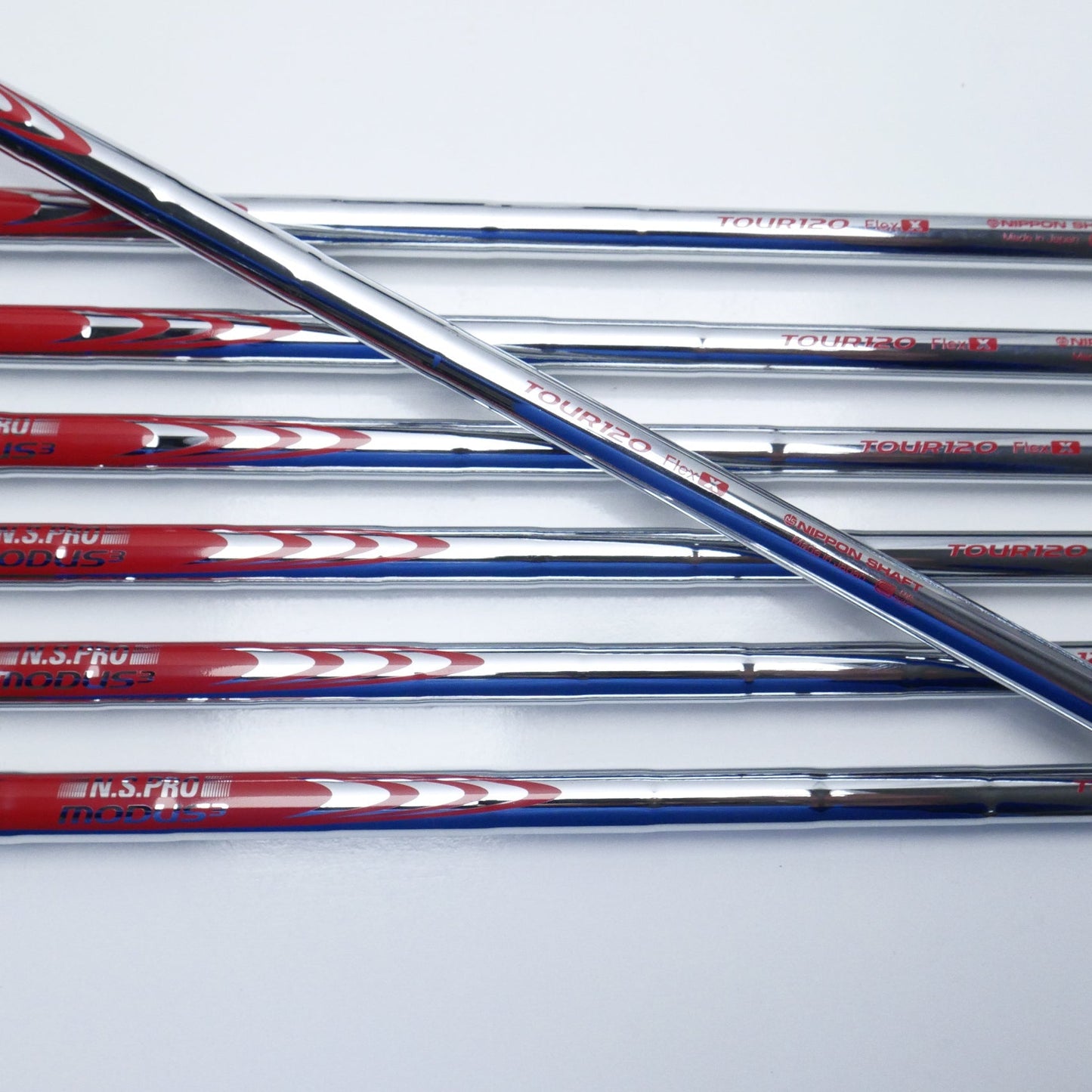 Used TaylorMade P7CB 2024 Iron Set / 4 - PW / X-Stiff Flex