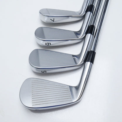 Used TaylorMade P7CB 2024 Iron Set / 4 - PW / X-Stiff Flex