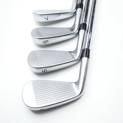 Used TaylorMade P7CB 2024 Iron Set / 4 - PW / X-Stiff Flex