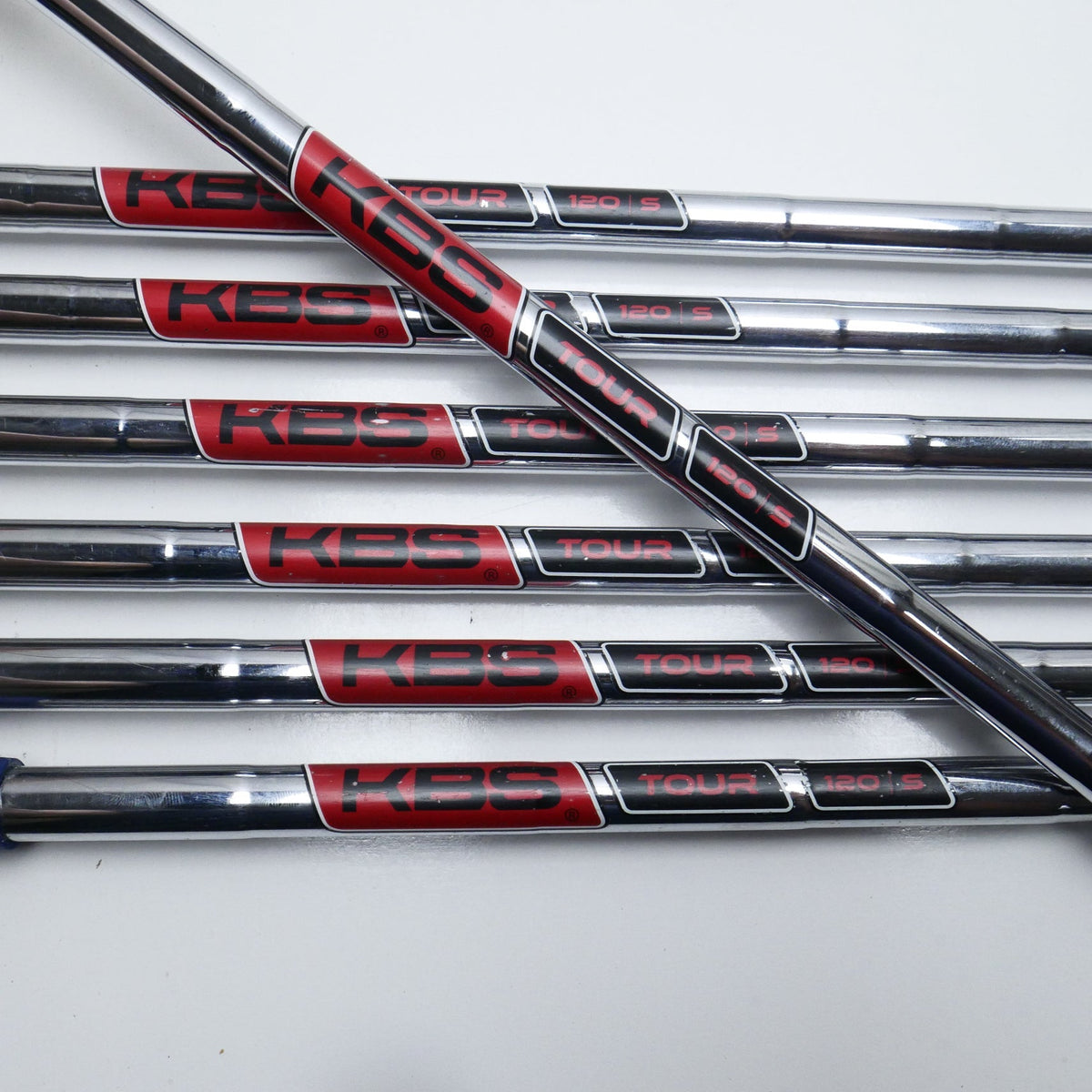 Used TaylorMade P7MB 2020 Iron Set / 4 - PW / Stiff Flex