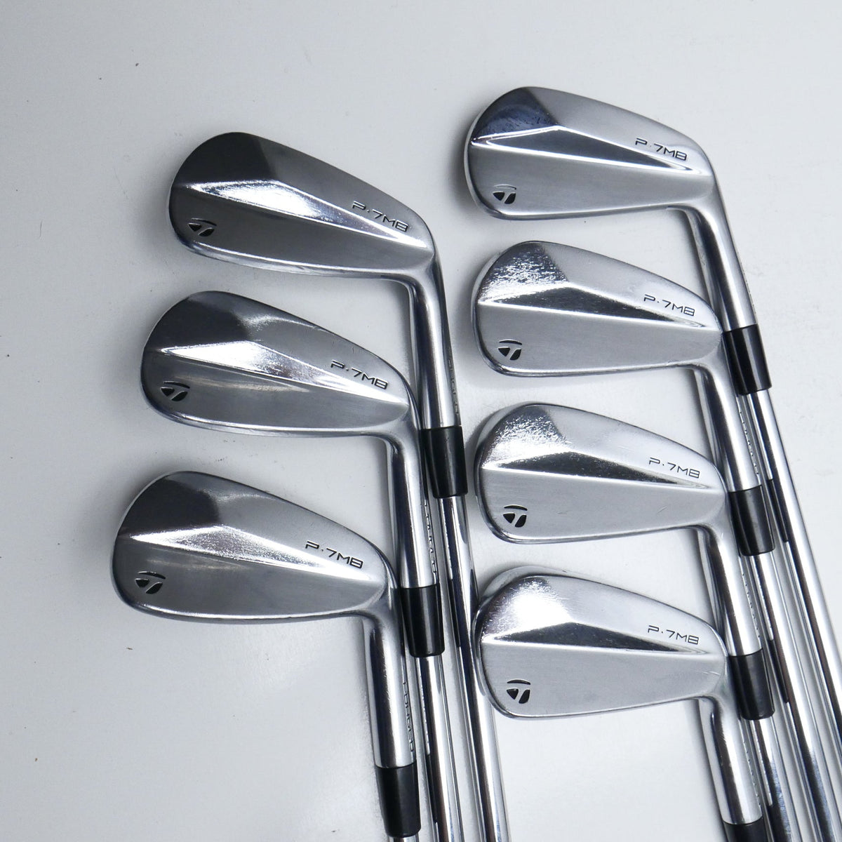 Used TaylorMade P7MB 2020 Iron Set / 4 - PW / Stiff Flex