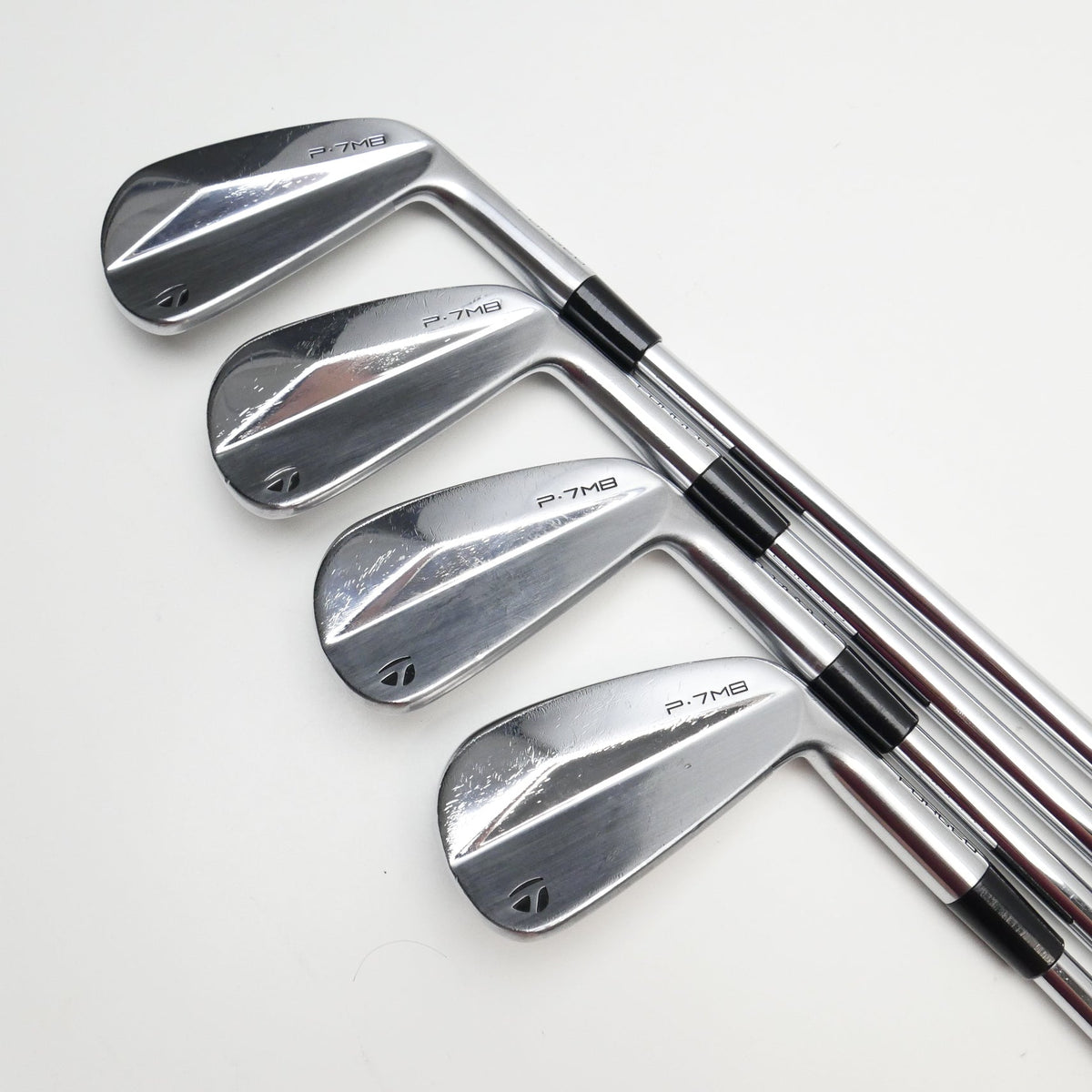 Used TaylorMade P7MB 2020 Iron Set / 4 - PW / Stiff Flex