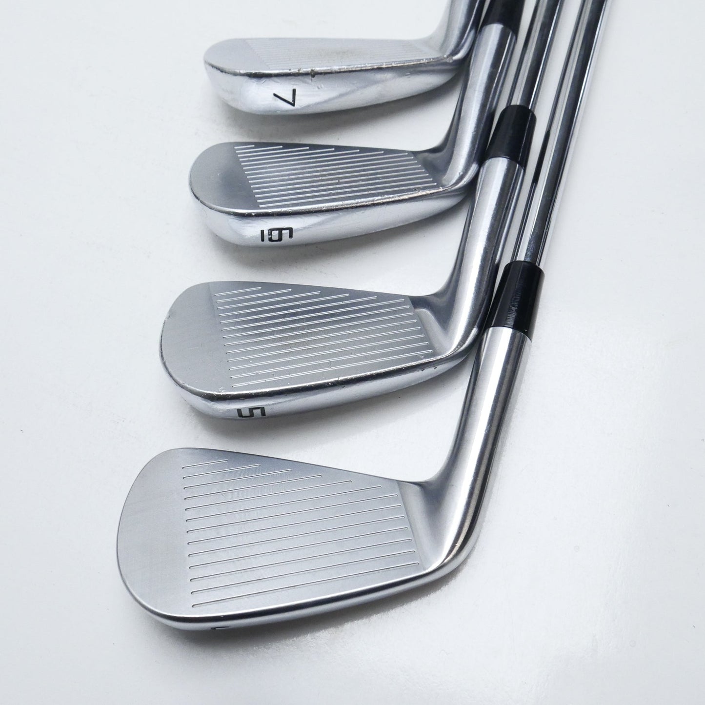 Used TaylorMade P7MB 2020 Iron Set / 4 - PW / Stiff Flex