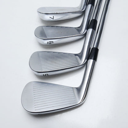 Used TaylorMade P7MB 2020 Iron Set / 4 - PW / Stiff Flex