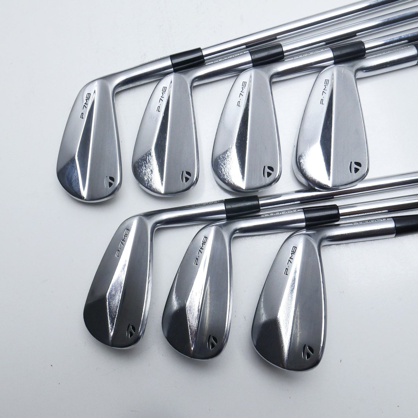 Used TaylorMade P7MB 2020 Iron Set / 4 - PW / Stiff Flex