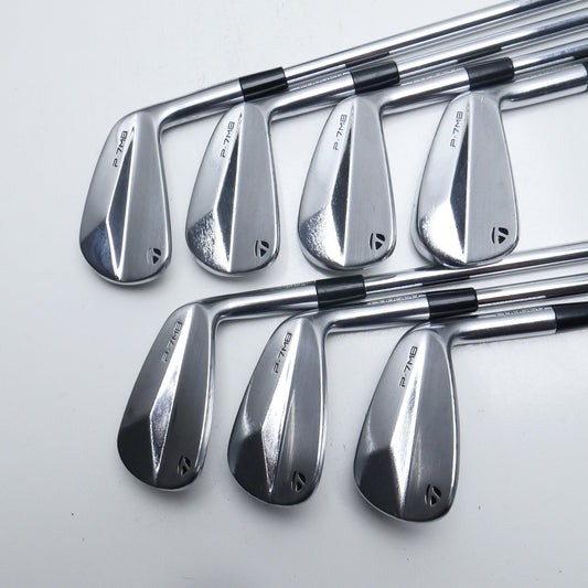 Used TaylorMade P7MB 2020 Iron Set / 4 - PW / Stiff Flex
