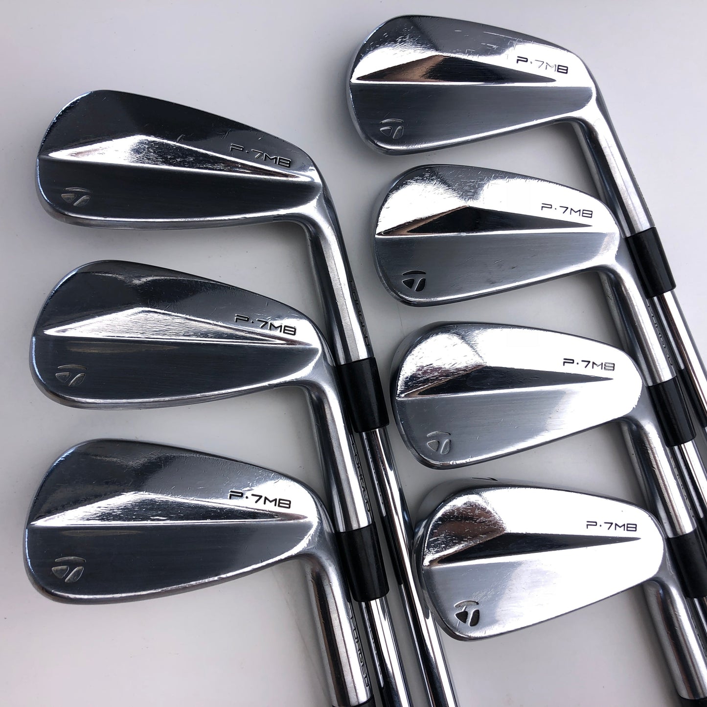 Used TaylorMade P7MB 2020 Iron Set / 4 - PW / X-Stiff Flex