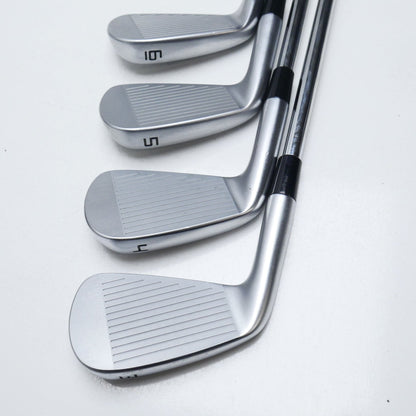 Used TaylorMade P7MB 2023 Iron Set / 3 - PW / X-Stiff Flex